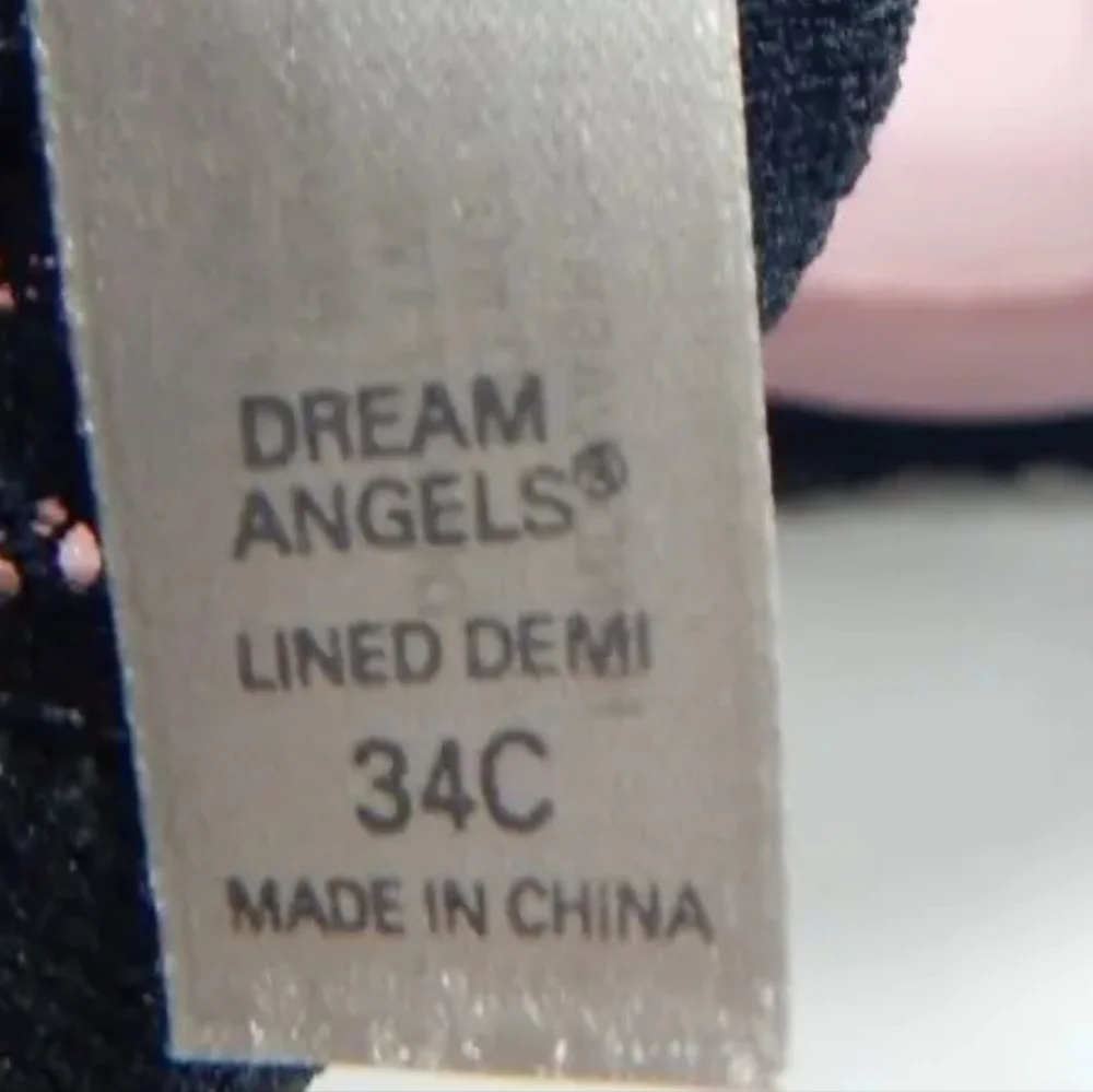 Victoria's Secret Dream Angels Lined Demi Bra